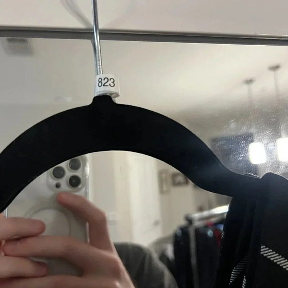 Rag & Bone Phoebe Shift Genuine Leather Dress Size 0 Color Black White - Picture 4 of 7